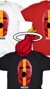 Miami Heat Ski Mask T-Shirt