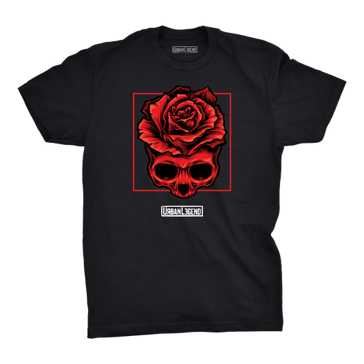 SKULL ROSE TEE