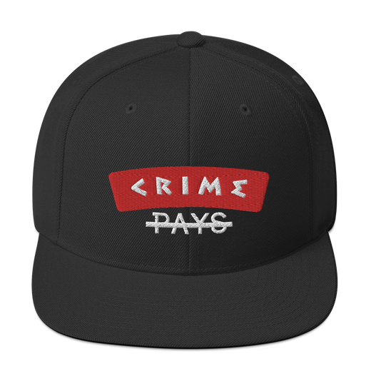 CRIME PAYS SNAPBACK