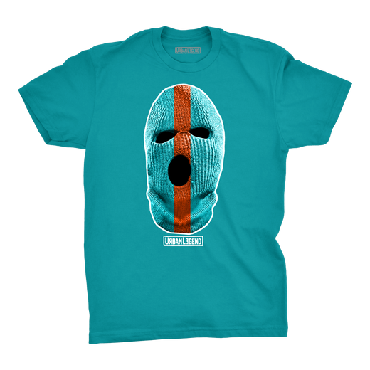 MIAMI DOLPHINS SKI MASK T-SHIRT