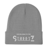 SHE BELONGS TO THE STREETS EMBROIDERED BEANIE